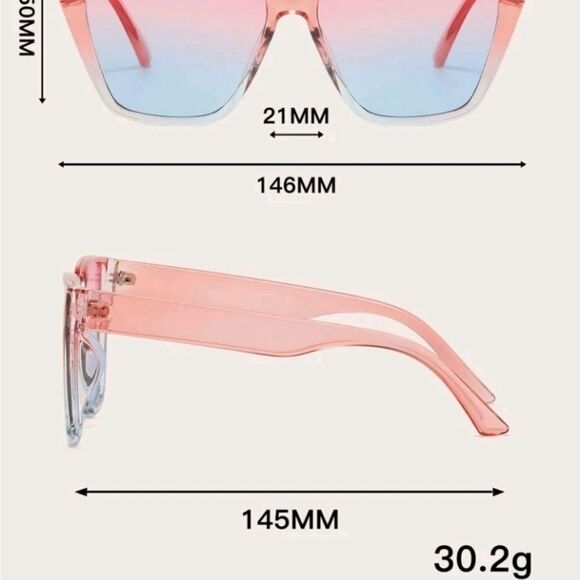 Unisex Ombre sunglasses - Picture 5 of 5